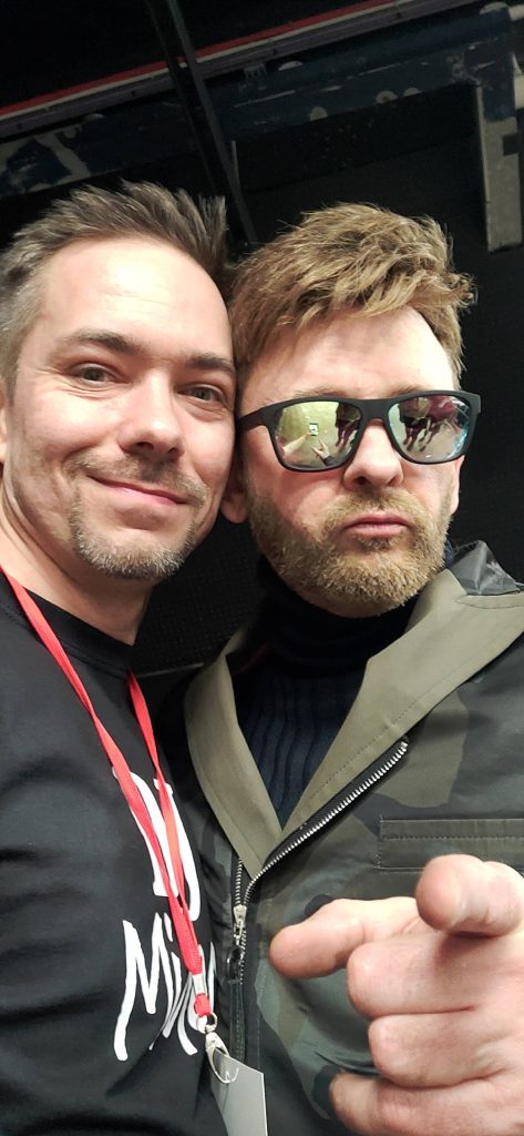 Paweł Stasiak z Papa D. (Papa Dance) koncert w Manchesterze z DJ Miłoszem